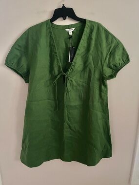 NWT-Banana Republic Linen Dress, Medium